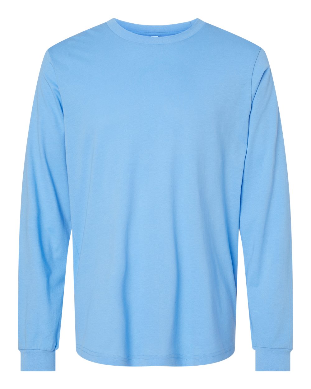 BELLA+CANVAS 3501 Jersey Long Sleeve T-Shirt in Carolina Blue