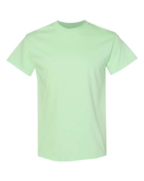 Gildan 5000 Heavy Cotton T-Shirt in Mint Green