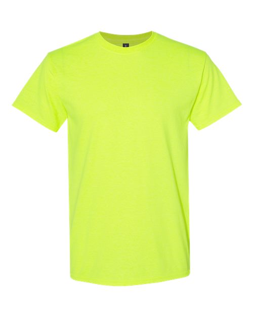 Gildan 5000 Heavy Cotton T-Shirt in Safety Green