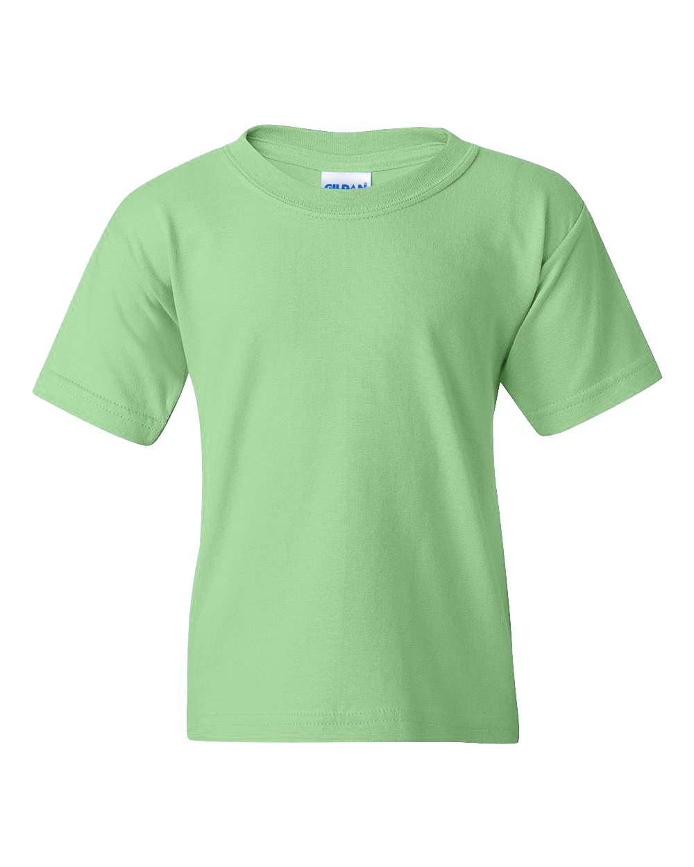 Gildan 5000B Heavy Cotton Youth T-Shirt in Mint Green