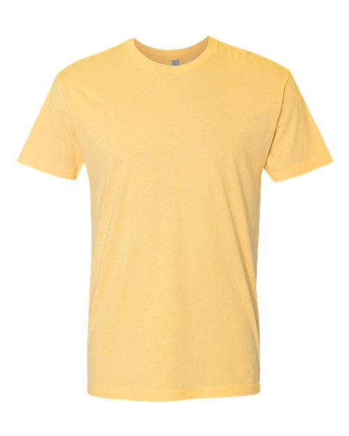 Next Level 3600 Unisex Cotton T-Shirt in Banana Cream
