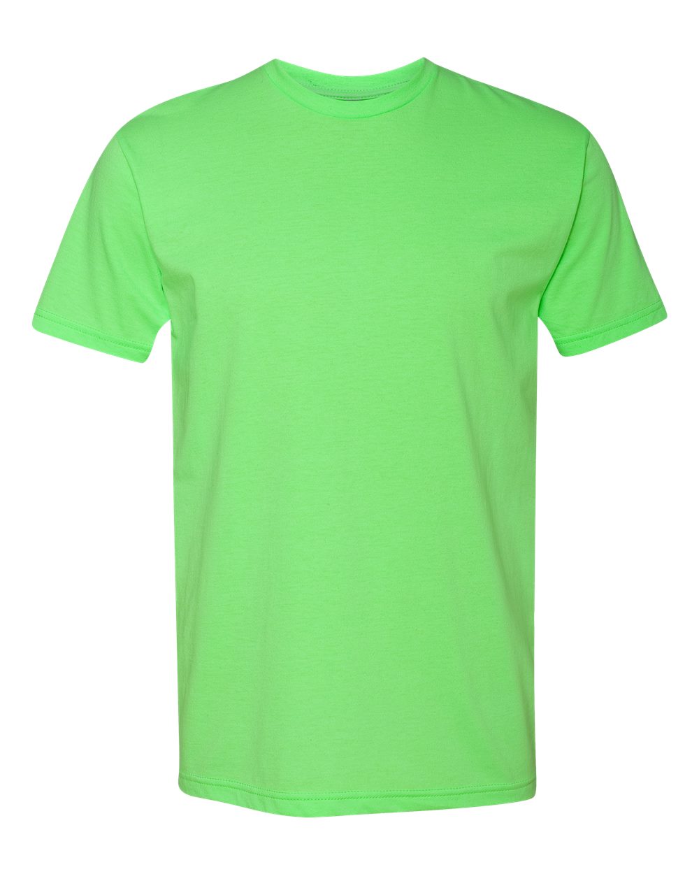 Next Level 6210 CVC T-Shirt in Neon Heather Green