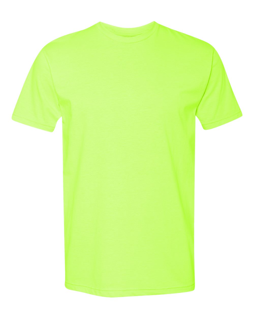 Next Level 6210 CVC T-Shirt in Neon Yellow