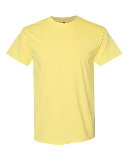 Gildan 5000 Heavy Cotton T-Shirt in Cornsilk