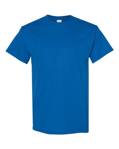 Gildan 5000 Heavy Cotton T-Shirt in Neon Blue