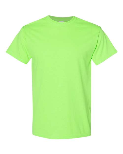 Gildan 5000 Heavy Cotton T-Shirt in Neon Green