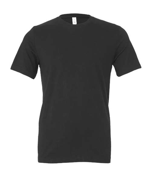 BELLA+CANVAS 3001 Unisex Jersey T-Shirt in Dark Grey