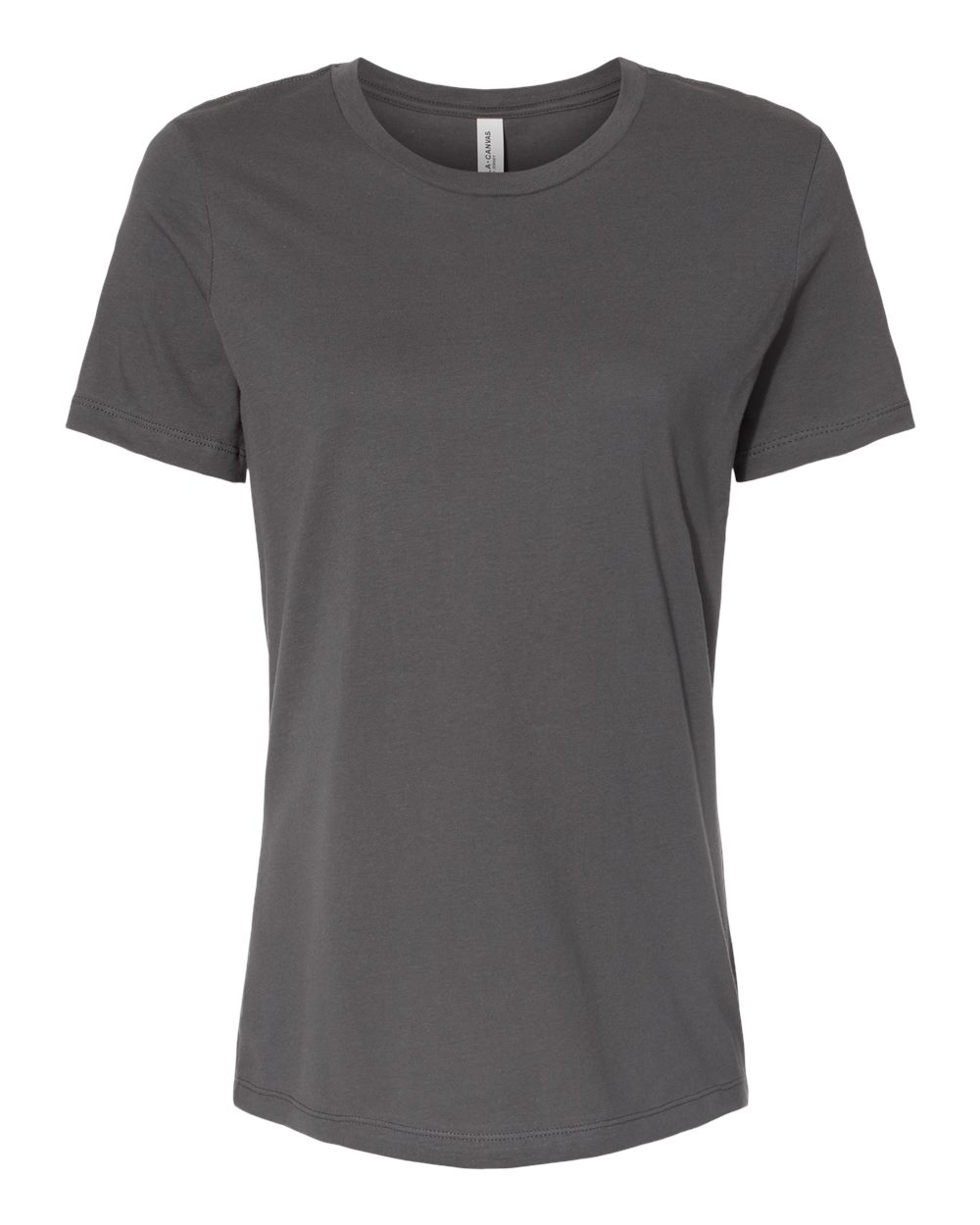 BELLA+CANVAS 6400 Women's Relaxed Jersey T-Shirt in Asphalt