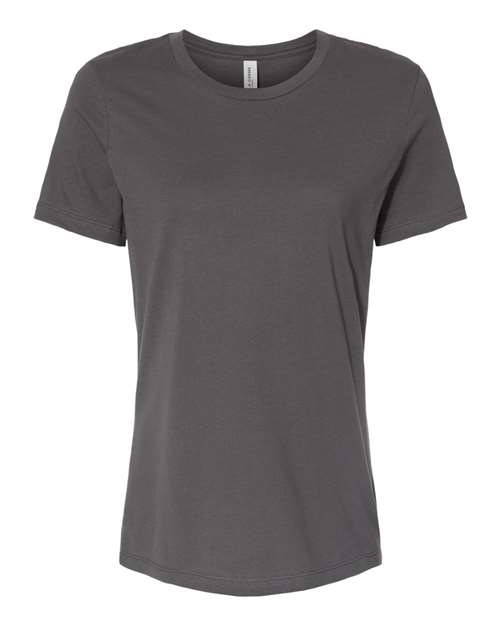 BELLA+CANVAS 6400 Women's Relaxed Jersey T-Shirt in Asphalt