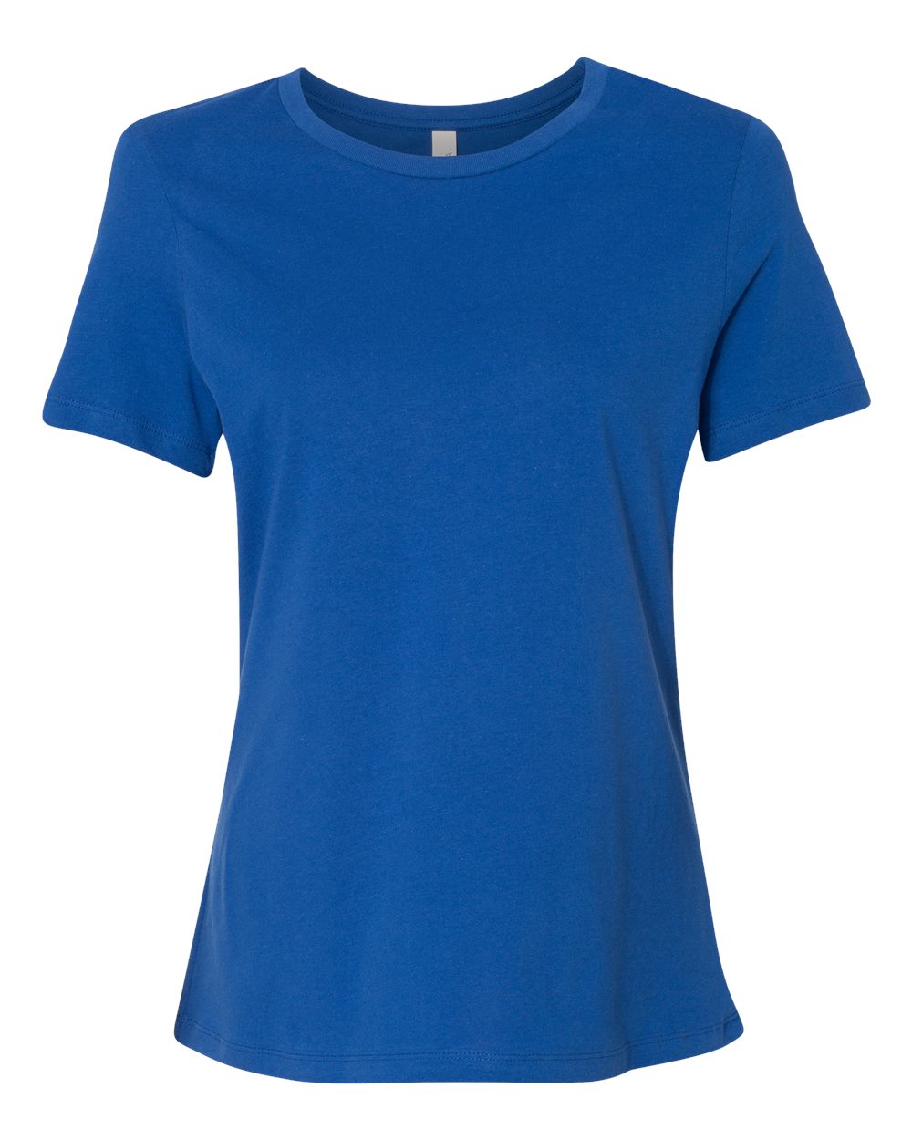 BELLA+CANVAS 6400 Women's Relaxed Jersey T-Shirt in True Royal