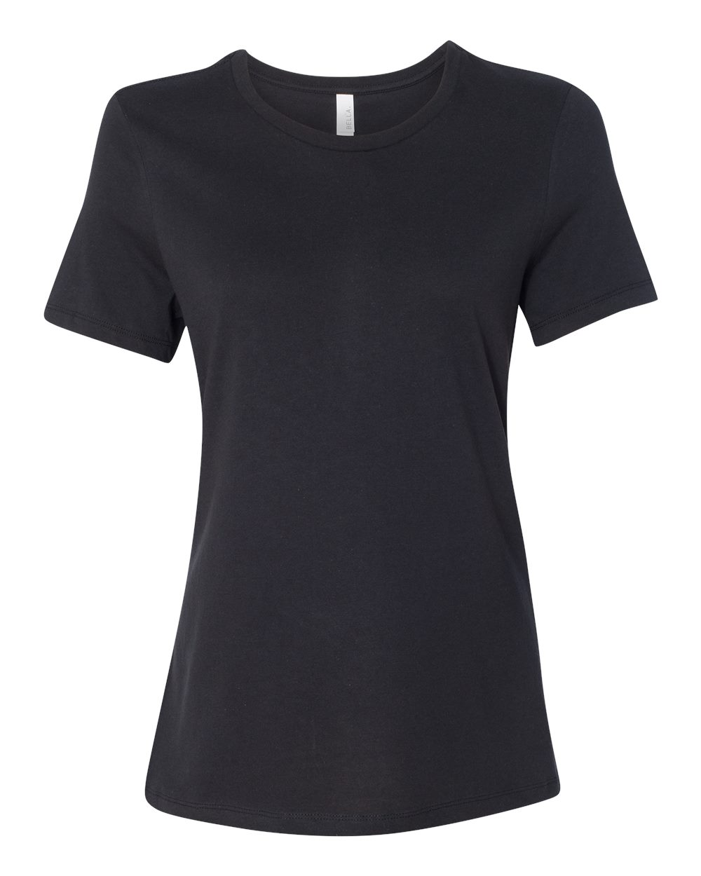 BELLA+CANVAS 6400 Women's Relaxed Jersey T-Shirt in Vintage Black