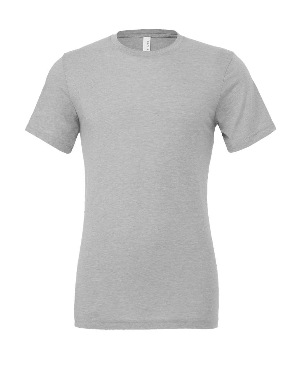 BELLA+CANVAS 3413 Triblend T-Shirt in Athletic Grey Triblend