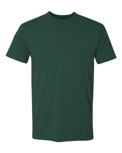 Next Level 3600 Unisex Cotton T-Shirt in Forest Green