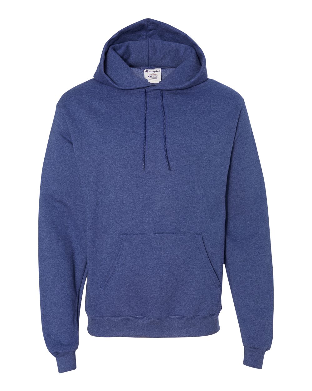 Champion Powerblend Hooded Sweatshirt S700 in Royal Blue Heather