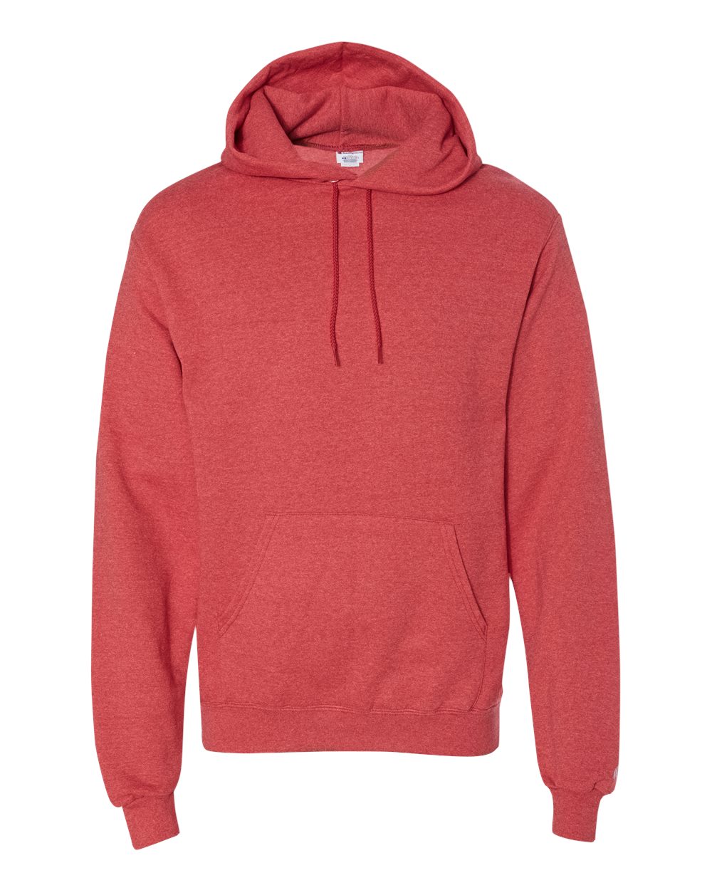 Champion Powerblend Hooded Sweatshirt S700 in Scarlet Heather