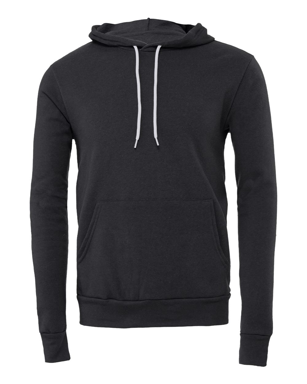 BELLA+CANVAS Sponge Fleece Pullover Hoodie 3719 in Dark Grey