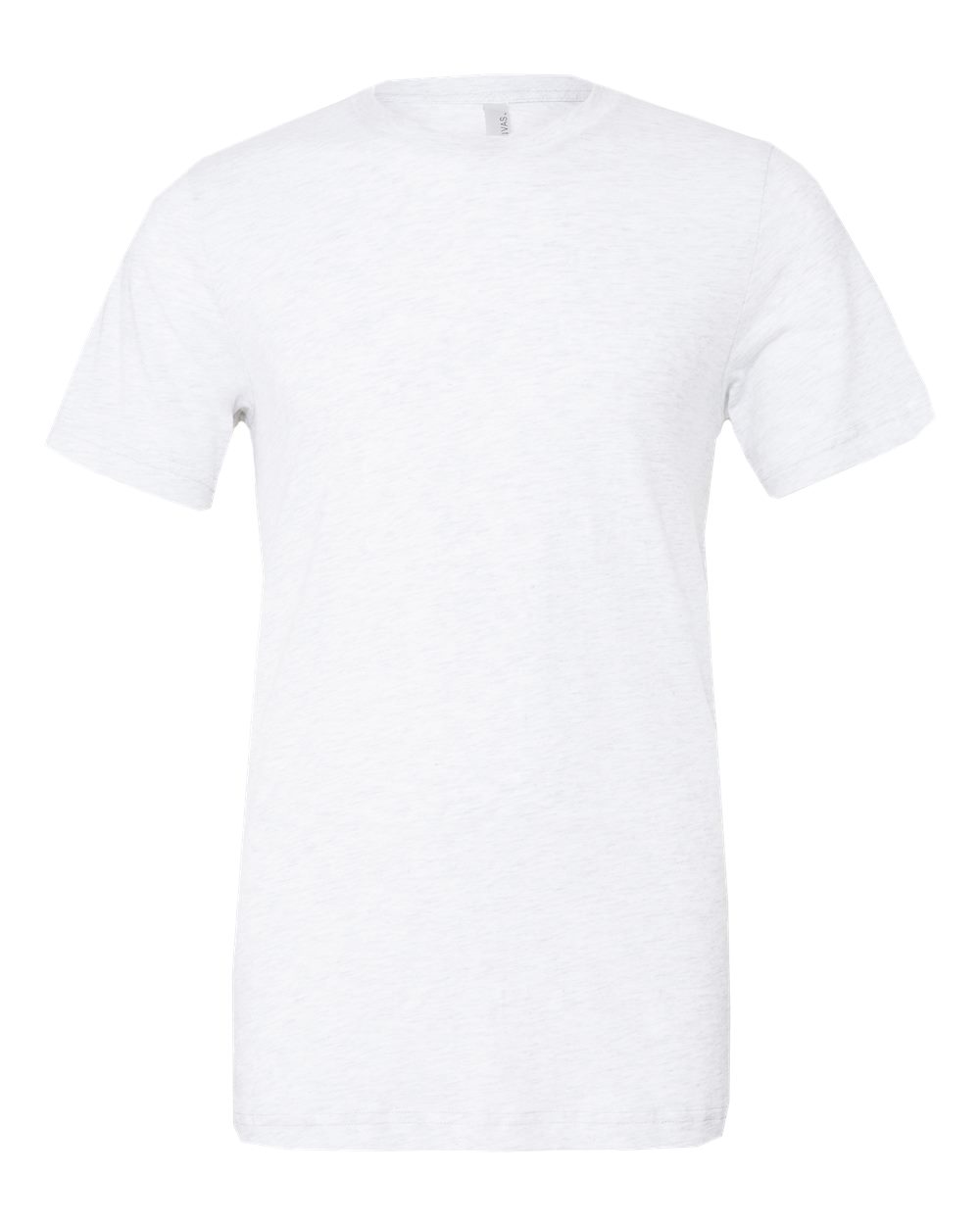 BELLA+CANVAS 3413 Triblend T-Shirt in Solid White Triblend