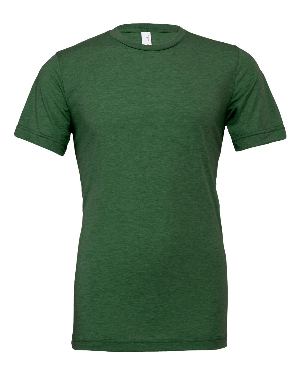 BELLA+CANVAS 3413 Triblend T-Shirt in Grass Green Triblend
