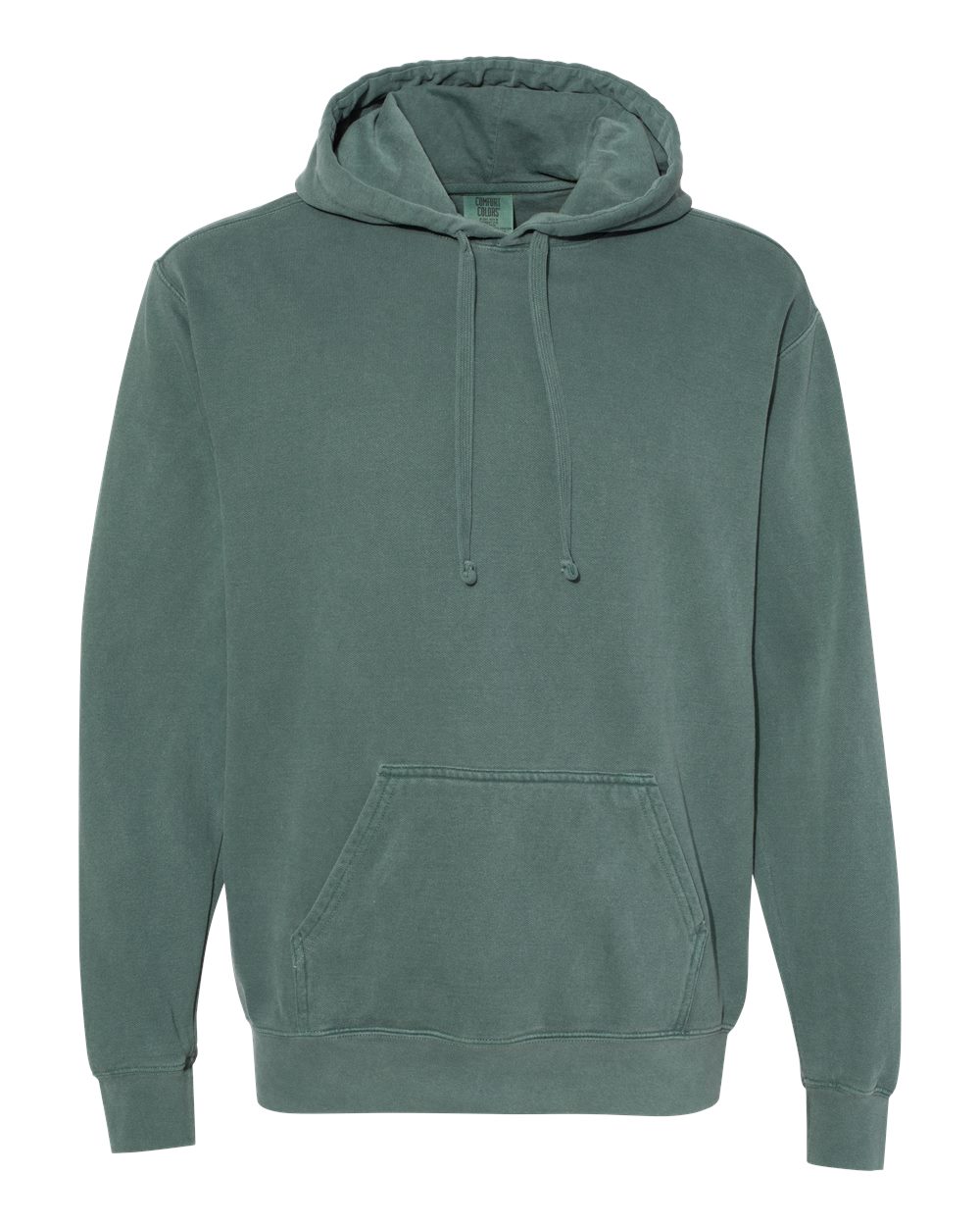 Comfort Colors Garment-Dyed Hooded Sweatshirt 1567 in Blue Spruce