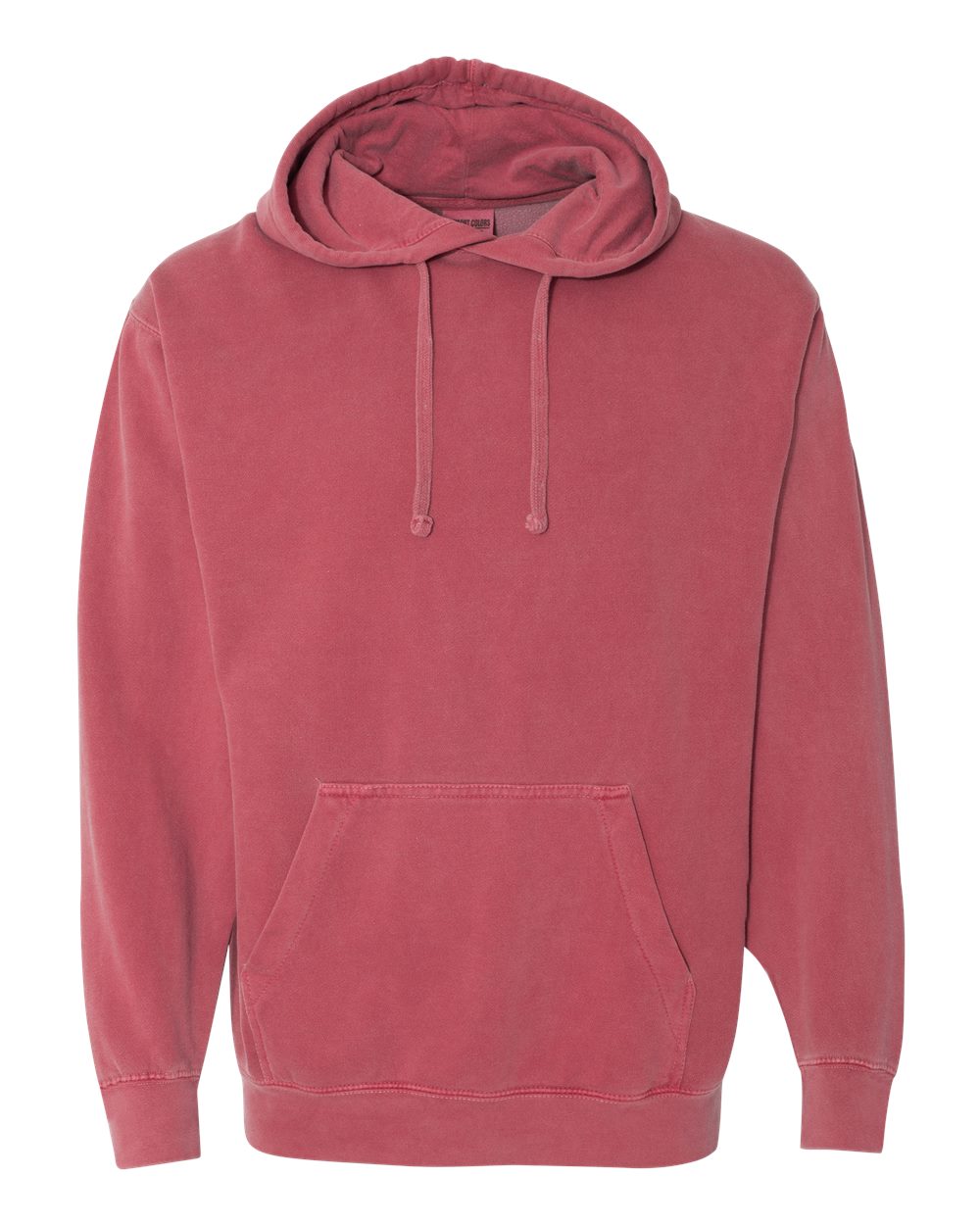 Comfort Colors Garment-Dyed Hooded Sweatshirt 1567 in Crimson