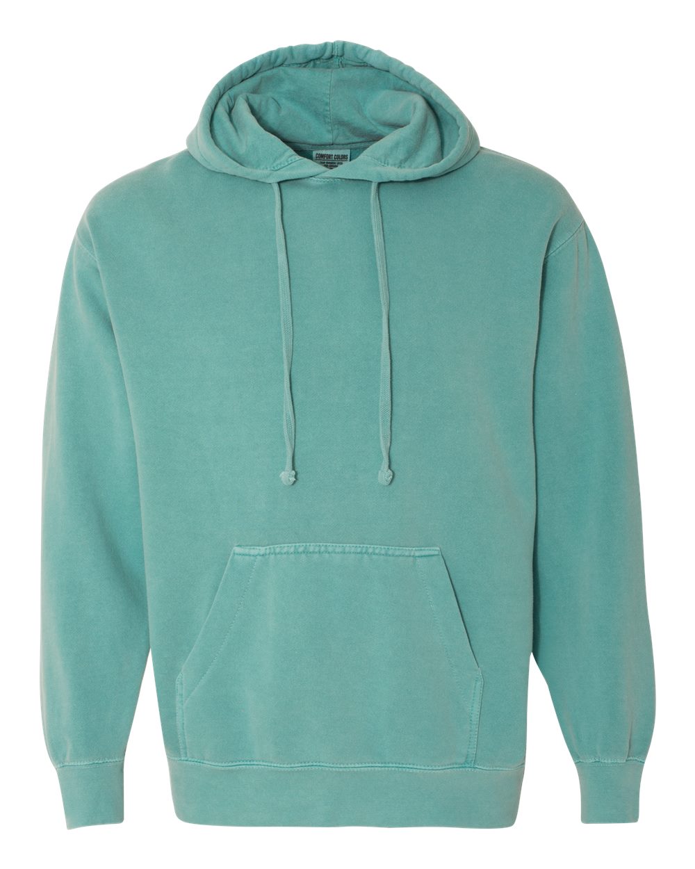 Comfort Colors Garment-Dyed Hooded Sweatshirt 1567 in Seafoam
