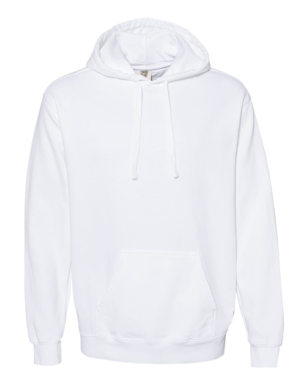 Comfort Colors Garment-Dyed Hooded Sweatshirt 1567 in White