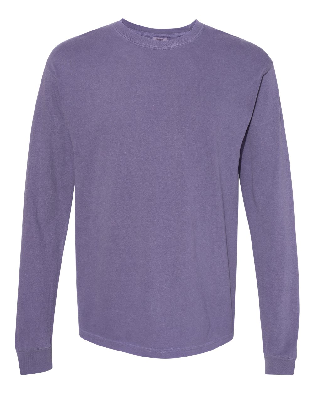 Comfort Colors 6014 Garment-Dyed Long Sleeve T-Shirt in Grape