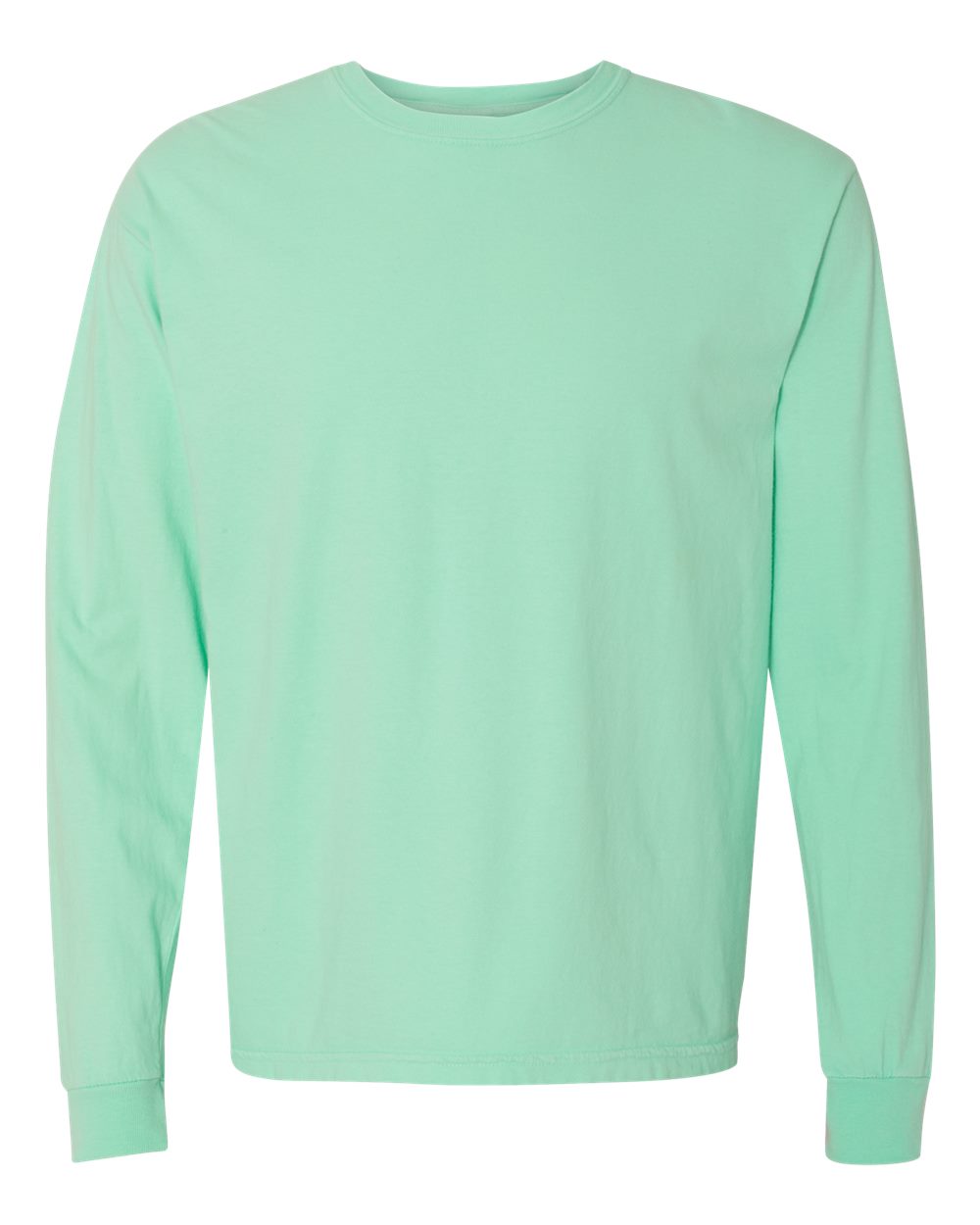 Comfort Colors 6014 Garment-Dyed Long Sleeve T-Shirt in Island Reef