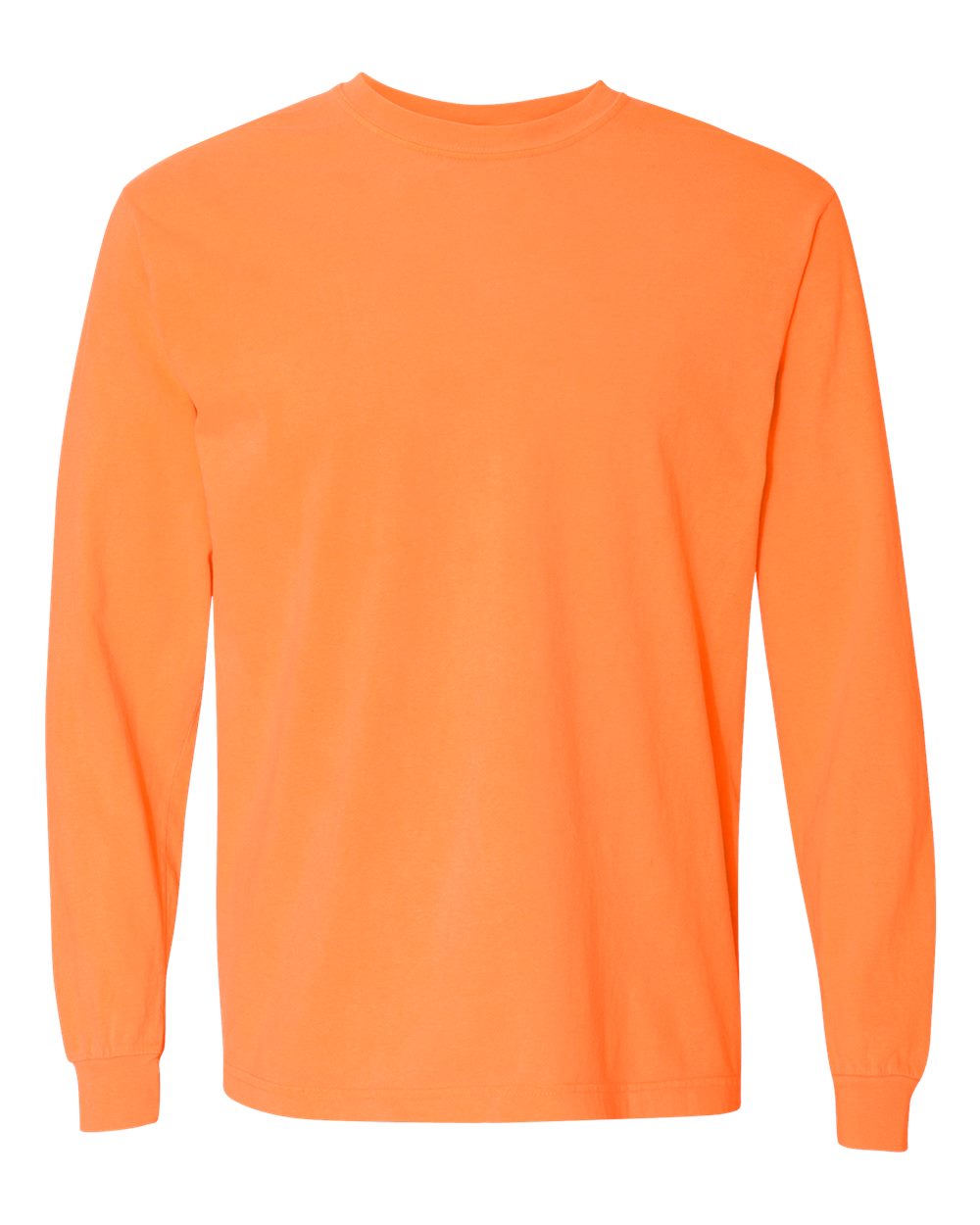 Comfort Colors 6014 Garment-Dyed Long Sleeve T-Shirt in Melon