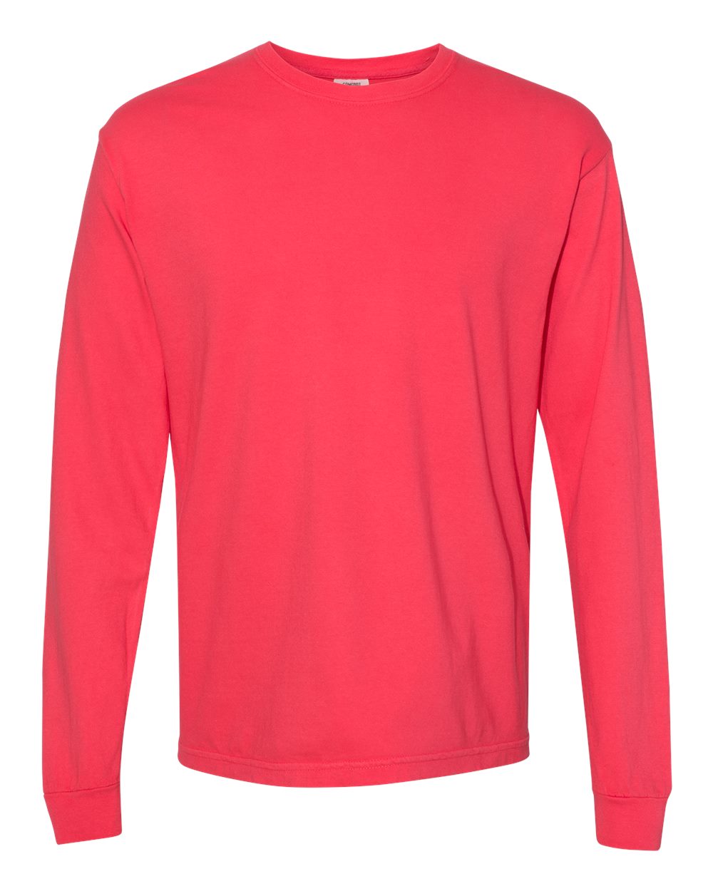Comfort Colors 6014 Garment-Dyed Long Sleeve T-Shirt in Paprika