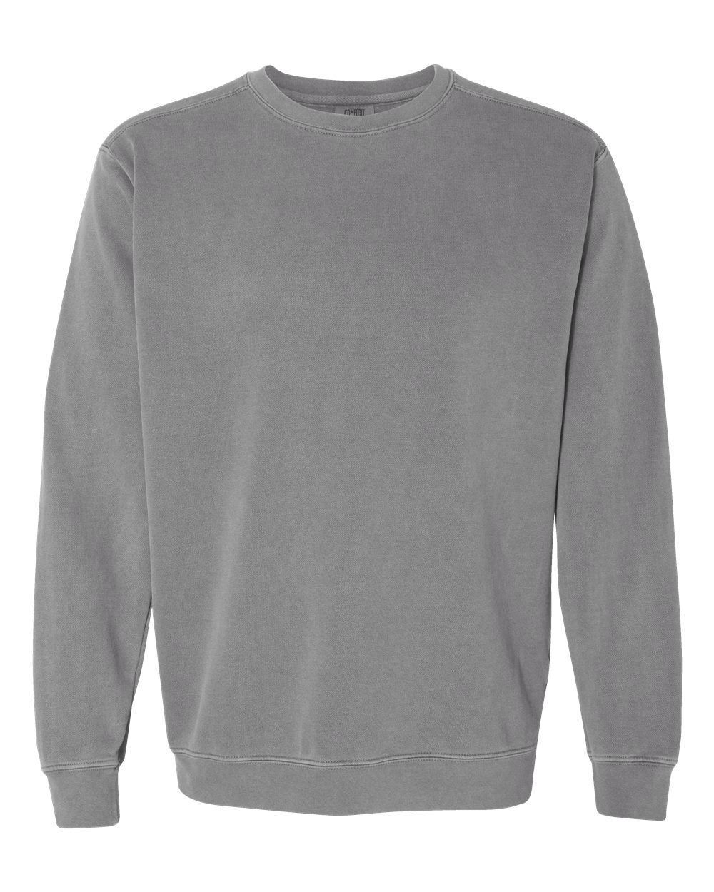 Comfort Colors Garment-Dyed Crewneck Sweatshirt 1566 in Grey