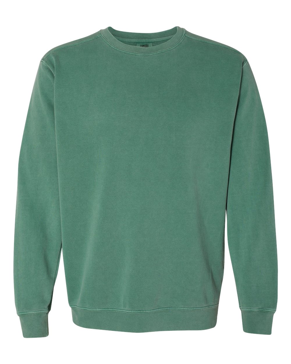 Comfort Colors Garment-Dyed Crewneck Sweatshirt 1566 in Light Green