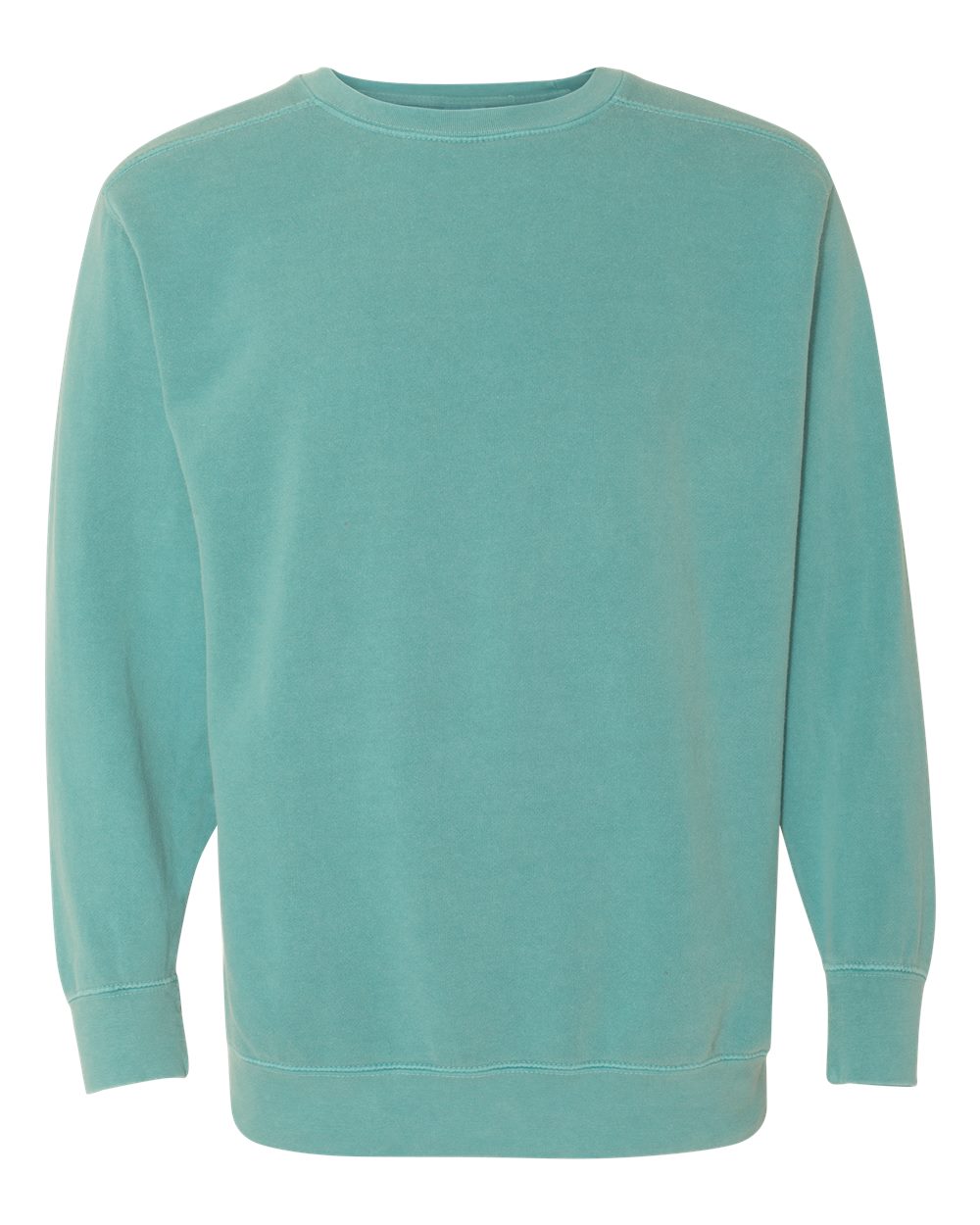 Comfort Colors Garment-Dyed Crewneck Sweatshirt 1566 in Seafoam