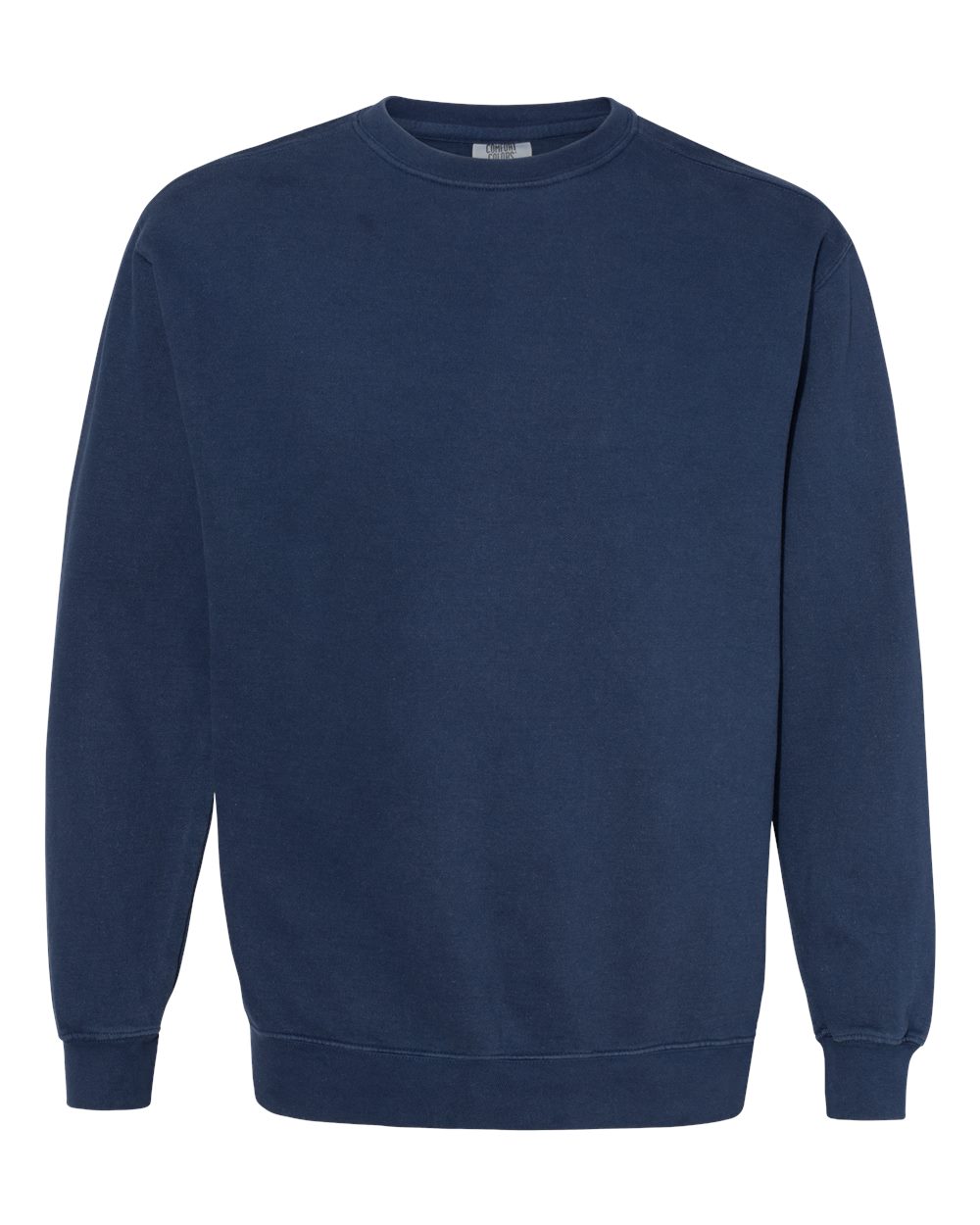 Comfort Colors Garment-Dyed Crewneck Sweatshirt 1566 in True Navy