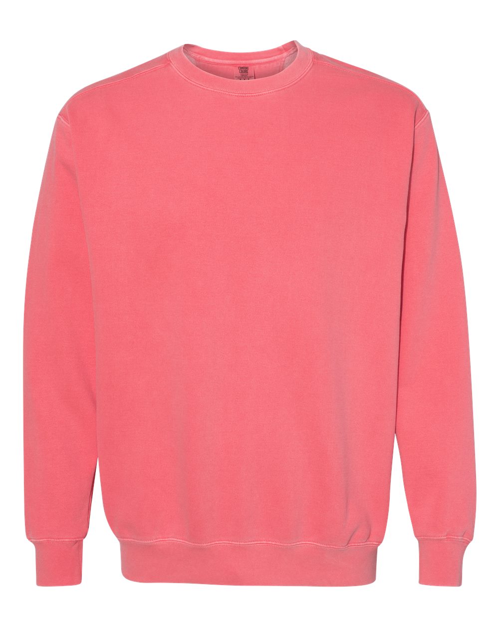Comfort Colors Garment-Dyed Crewneck Sweatshirt 1566 in Watermelon