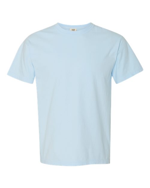 Comfort Colors 1717 Garment-Dyed Heavyweight T-Shirt in Chambray