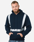 Bayside 3796 USA-Made Hooded Sweatshirt - Dark Ash