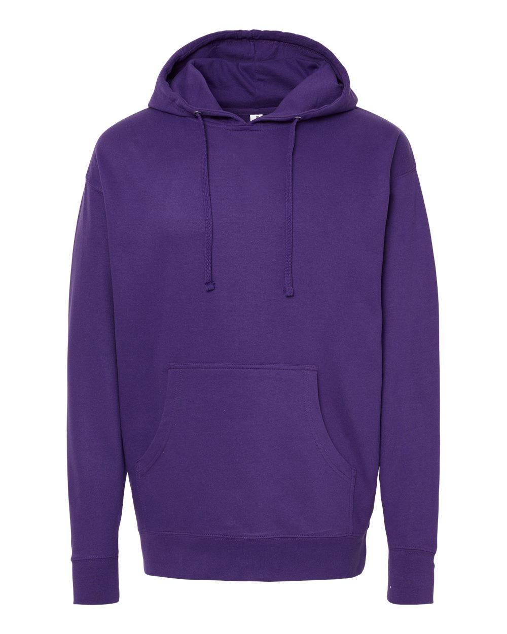 Independent Trading Co. Midweight Hooded Sweatshirt SS4500 in Purple