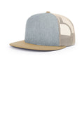 Richardson Acrylic-Wool Blend Flatbill Trucker 511 - Black
