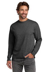 Hanes  Beefy-T  -  100% Cotton Long Sleeve T-Shirt.  5186
