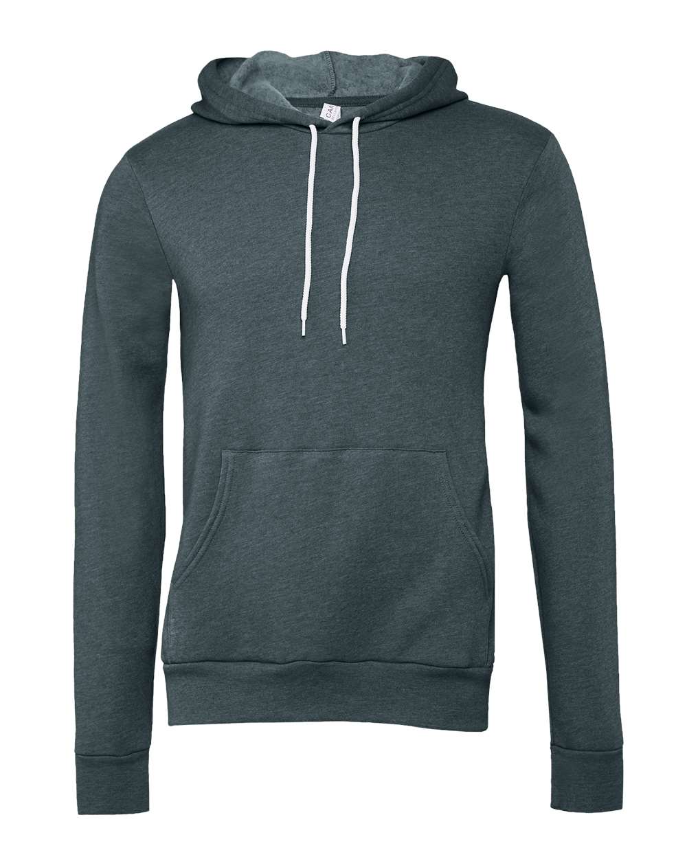 BELLA+CANVAS Sponge Fleece Pullover Hoodie 3719 in Heather Slate