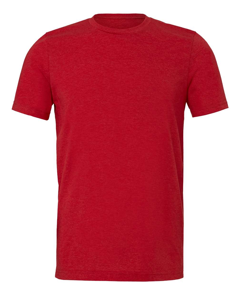 BELLA+CANVAS 3413 Triblend T-Shirt in Solid Red Triblend