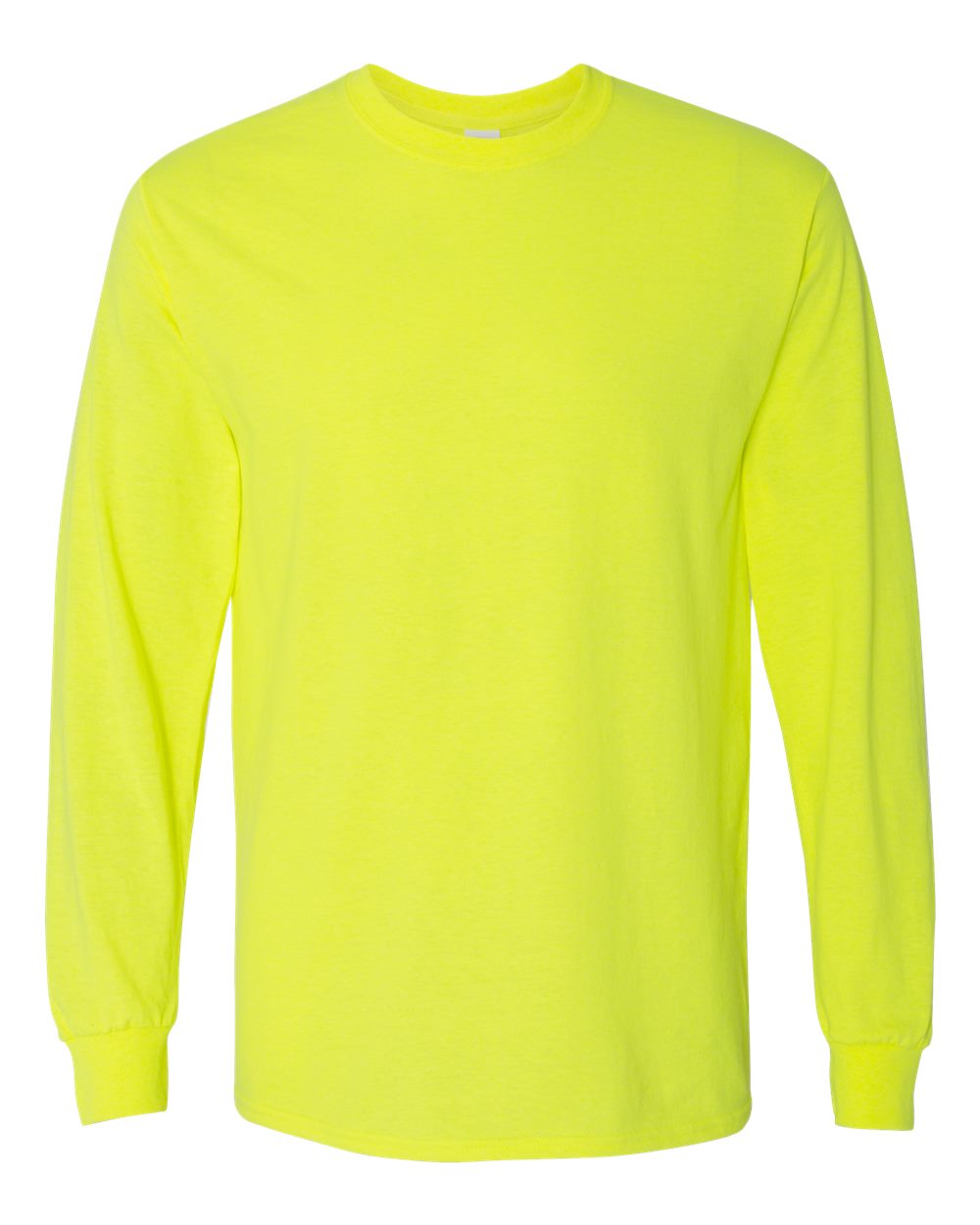 Gildan 5400 Heavy Cotton Long Sleeve T-Shirt in Safety Green