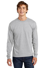 Hanes  Essential-T 100% Cotton Long Sleeve T-Shirt 5286