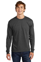 Hanes  Essential-T 100% Cotton Long Sleeve T-Shirt 5286