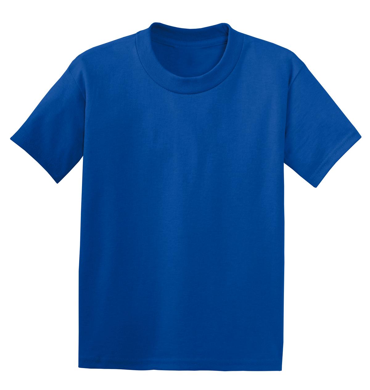 Hanes  - Youth EcoSmart  50/50 Cotton/Poly T-Shirt.  5370