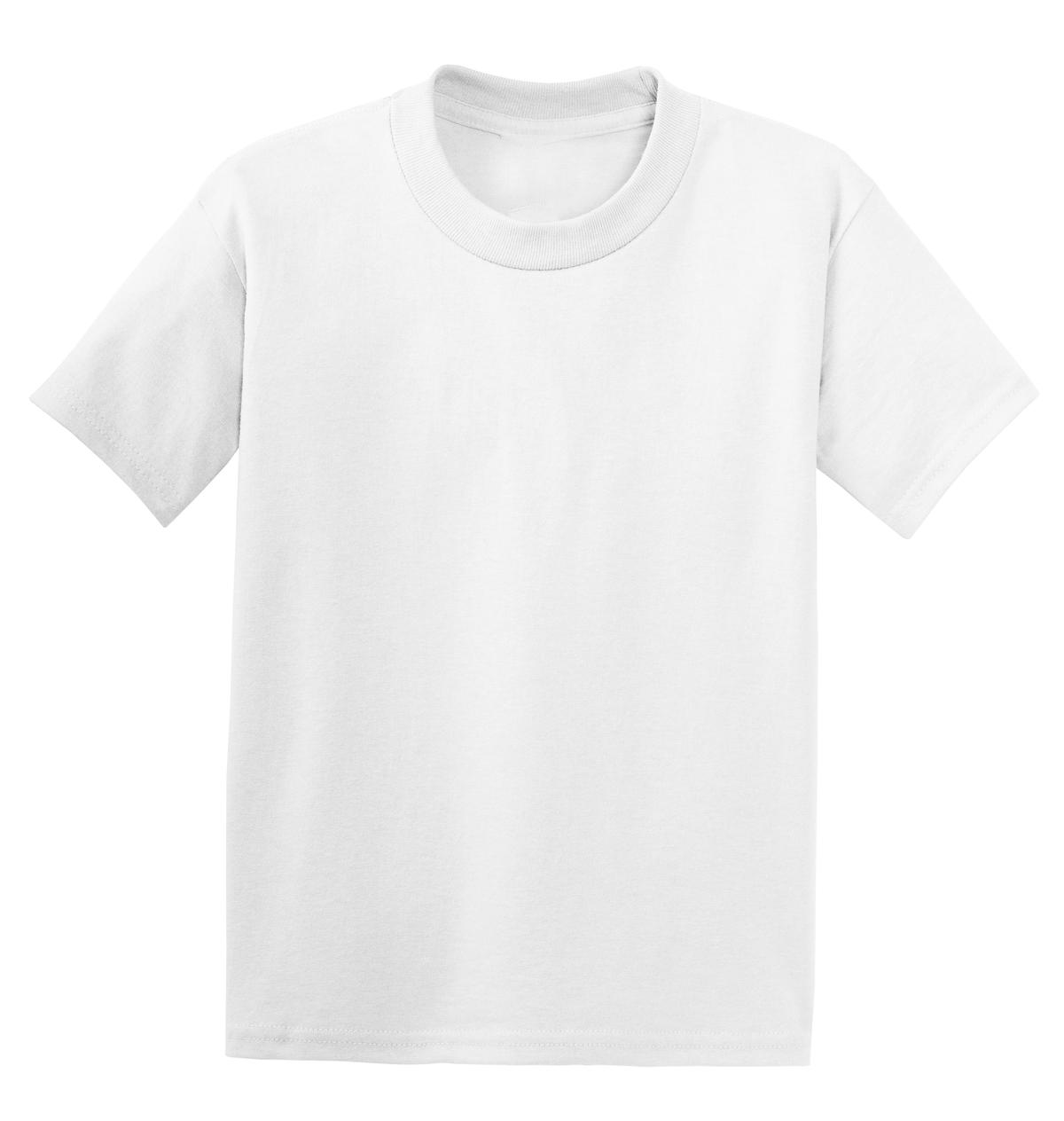 Hanes  - Youth EcoSmart  50/50 Cotton/Poly T-Shirt.  5370