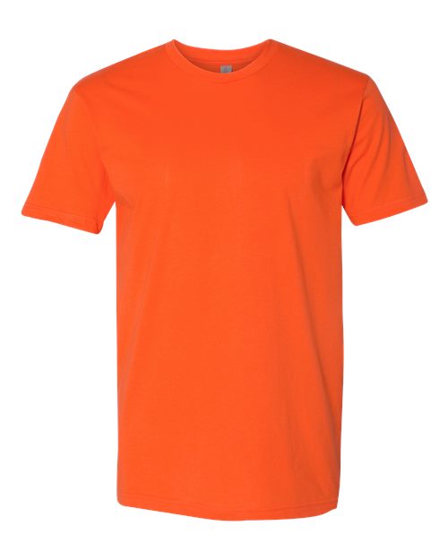 Next Level 3600 Unisex Cotton T-Shirt in Classic Orange