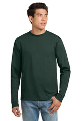Hanes  - Authentic 100% Cotton Long Sleeve T-Shirt.  5586