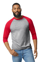 Gildan  Heavy Cotton&#8482; 3/4-Sleeve Raglan T-Shirt. 5700